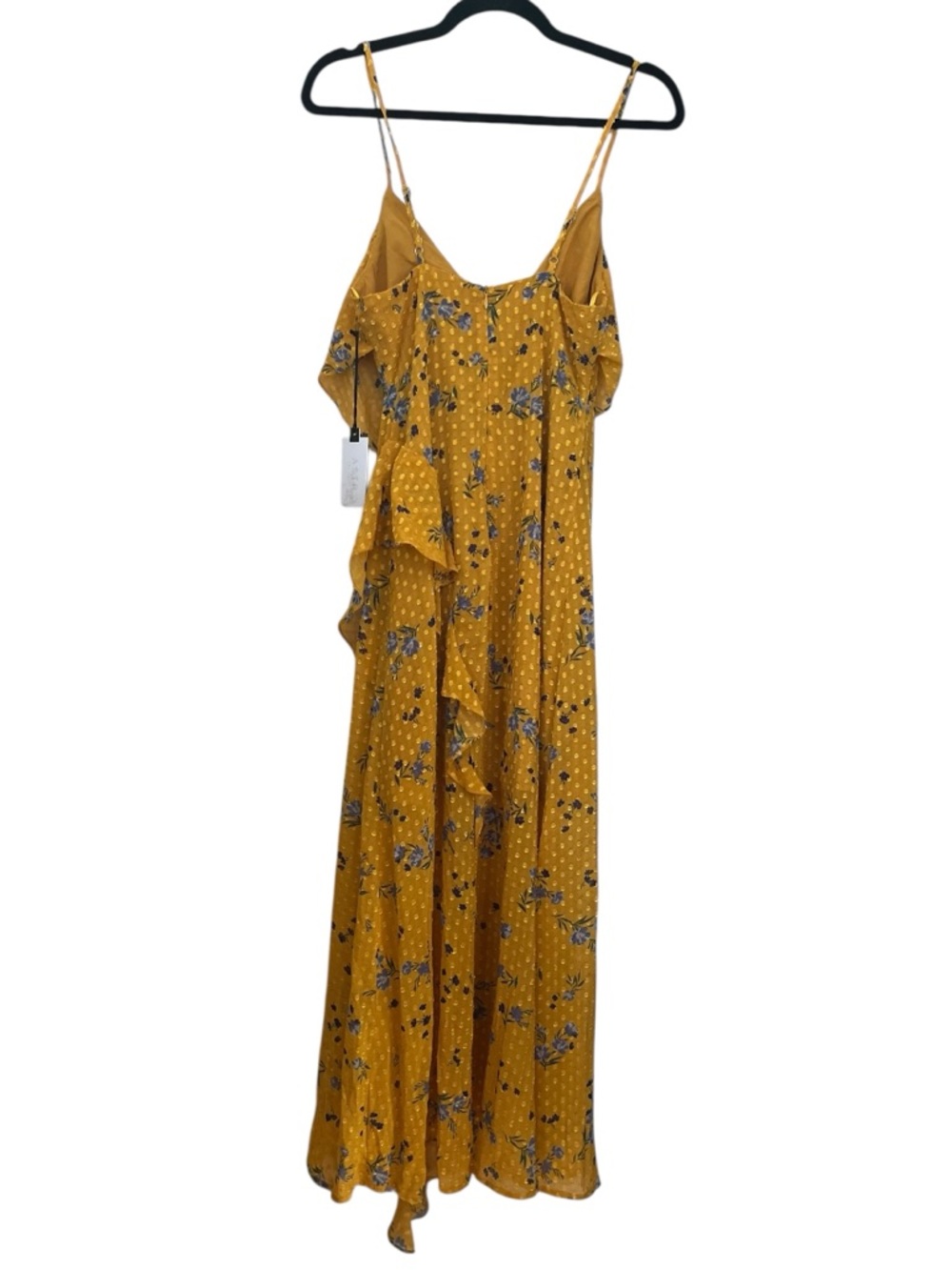 NWT ASTR the Label Bette Maxi Dress in Marigold Multi Floral Maxi Dress Size S - Picture 3 of 6